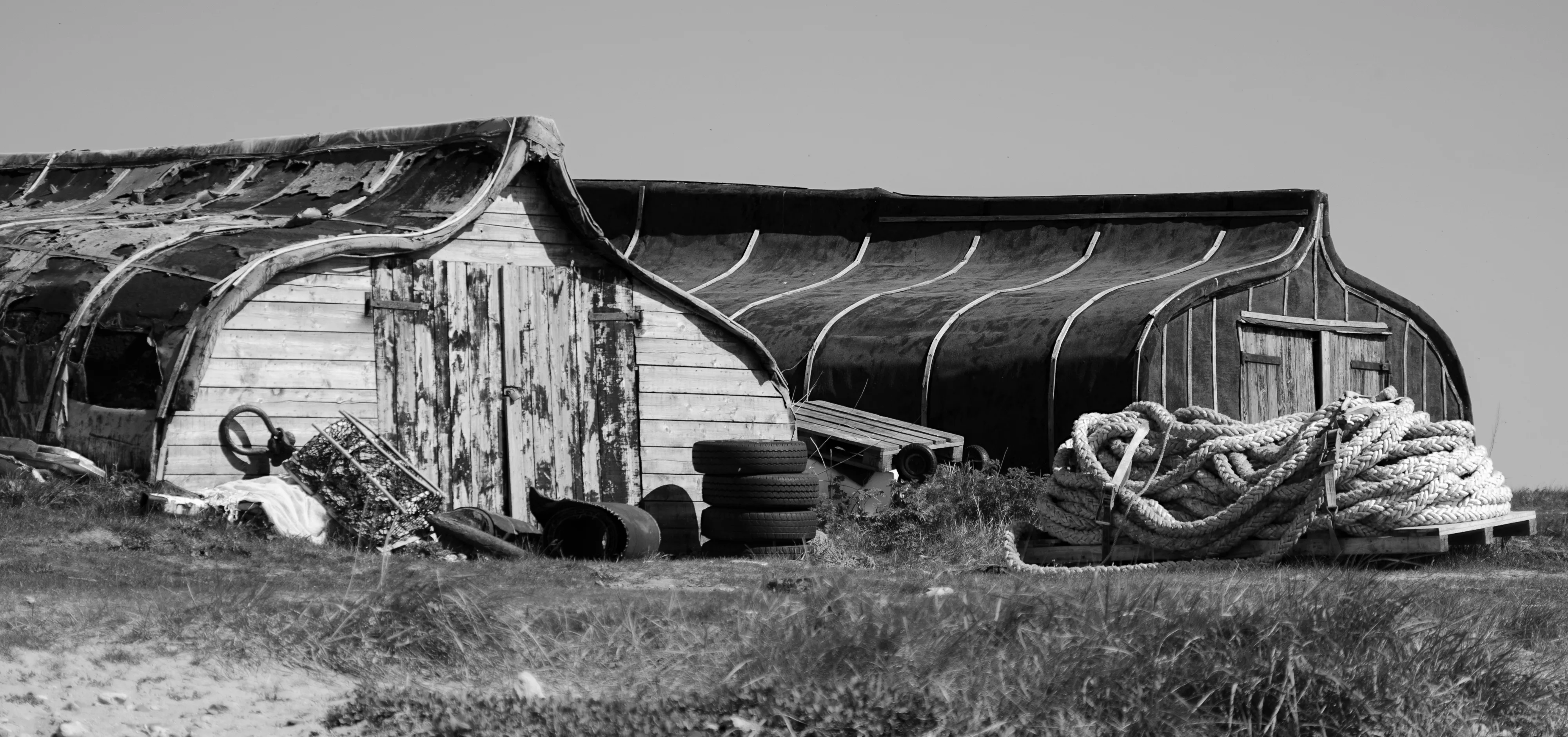 Lindisfarne Boat Huts