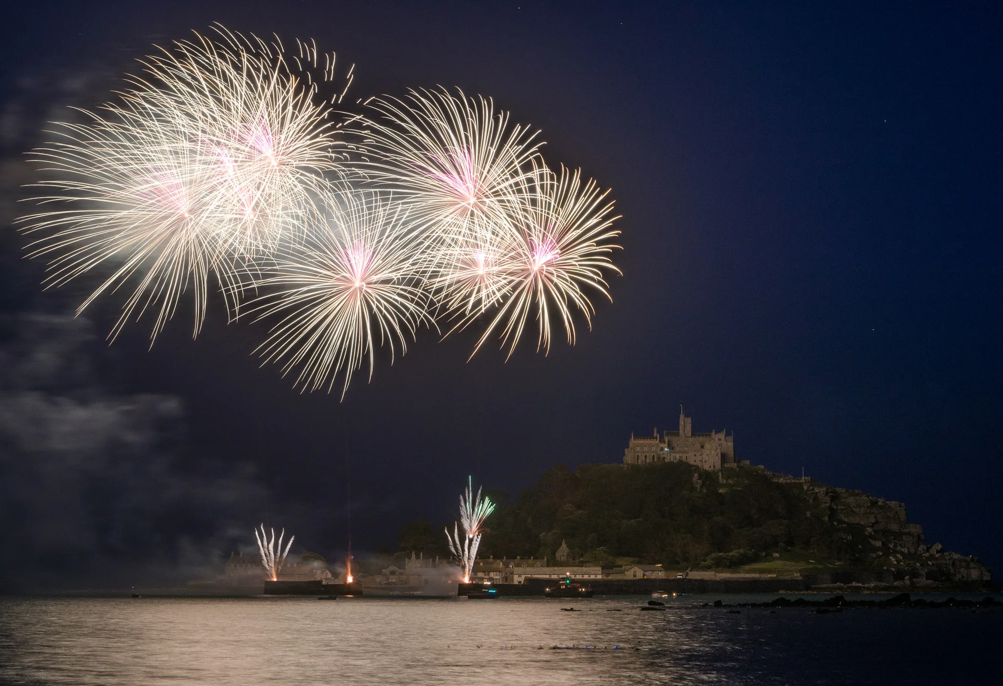 St Michael's Mount Fireworks