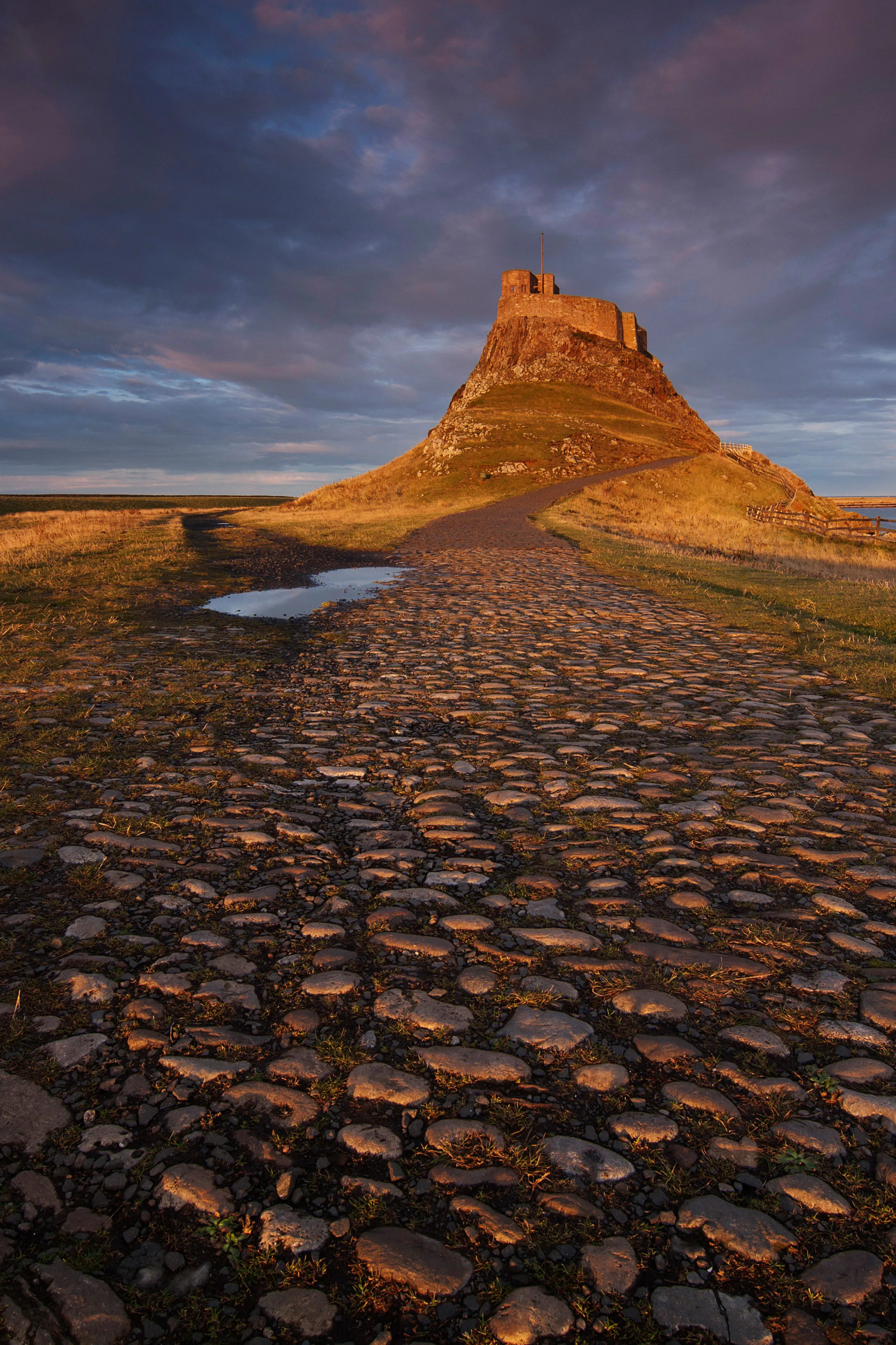 Lindisfarne Castle Sunset